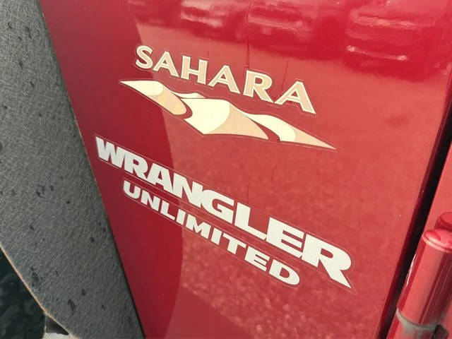 Used 2013 Red Jeep Unlimited Sahara image 34
