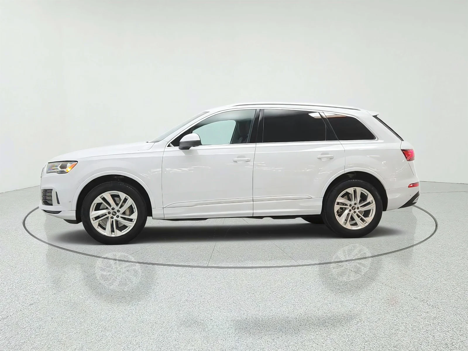 Used 2023 Glacier White Metallic Audi Premium image 8