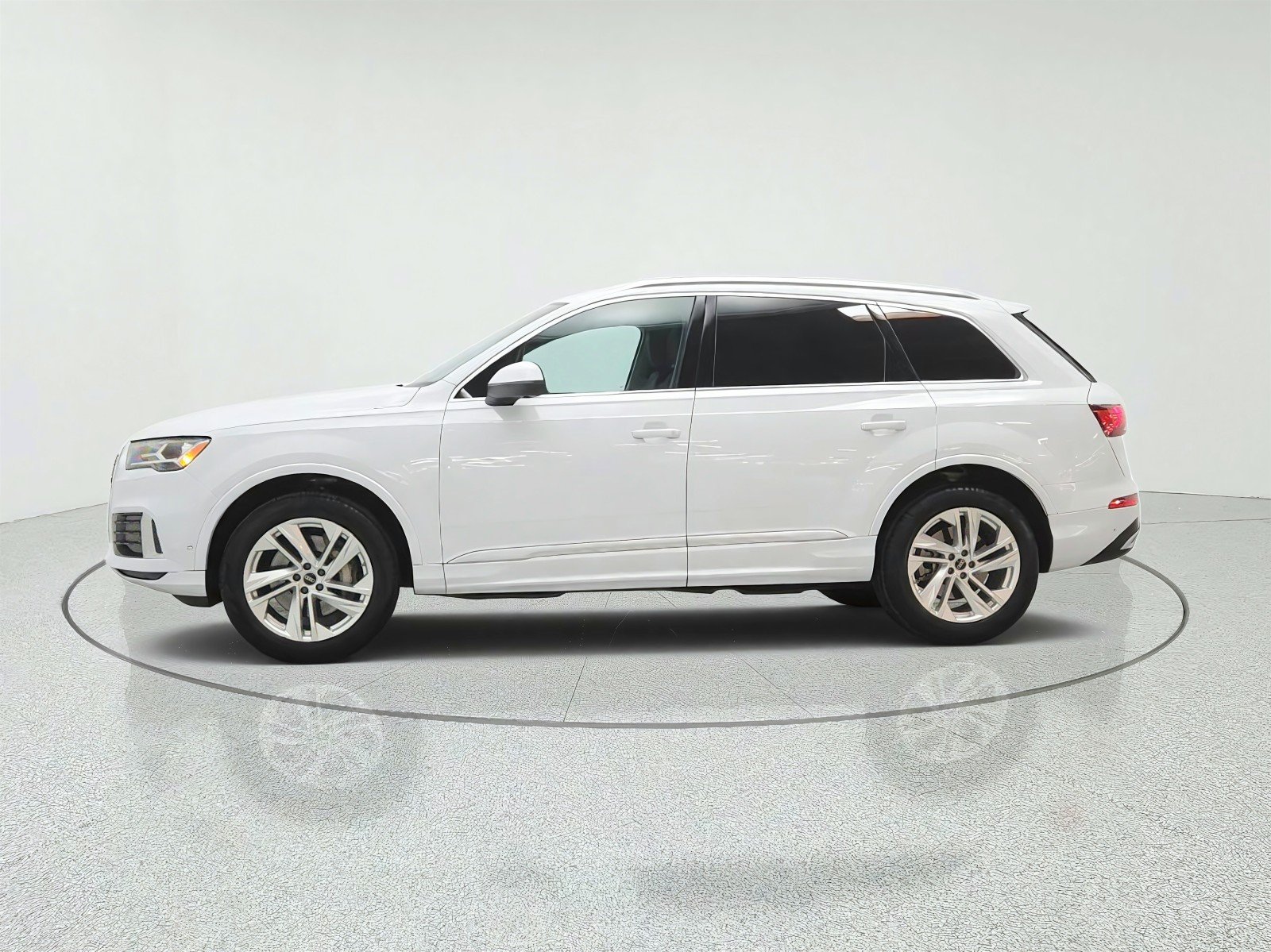 Used 2023 Glacier White Metallic Audi Premium image 8