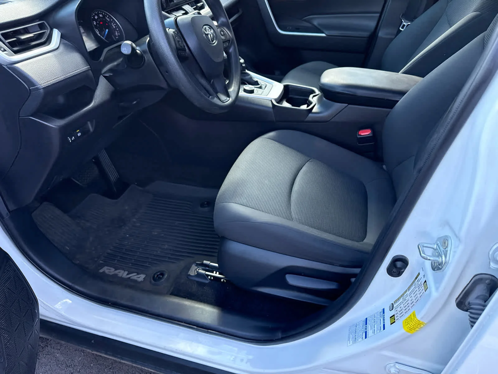 Used 2021 Super White Toyota Hybrid LE image 7