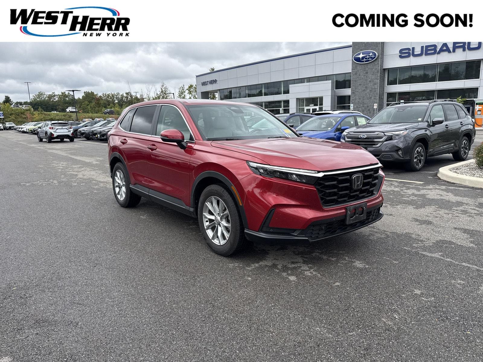 Used 2024 Radiant Red Metallic Honda EX-L image 1