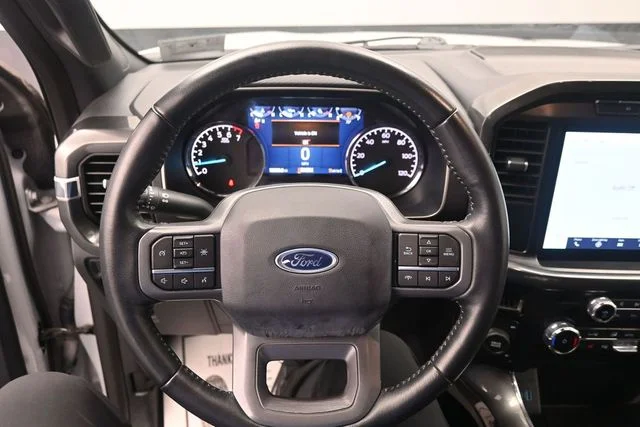 Certified Used 2022 White Metallic Ford XLT image 44