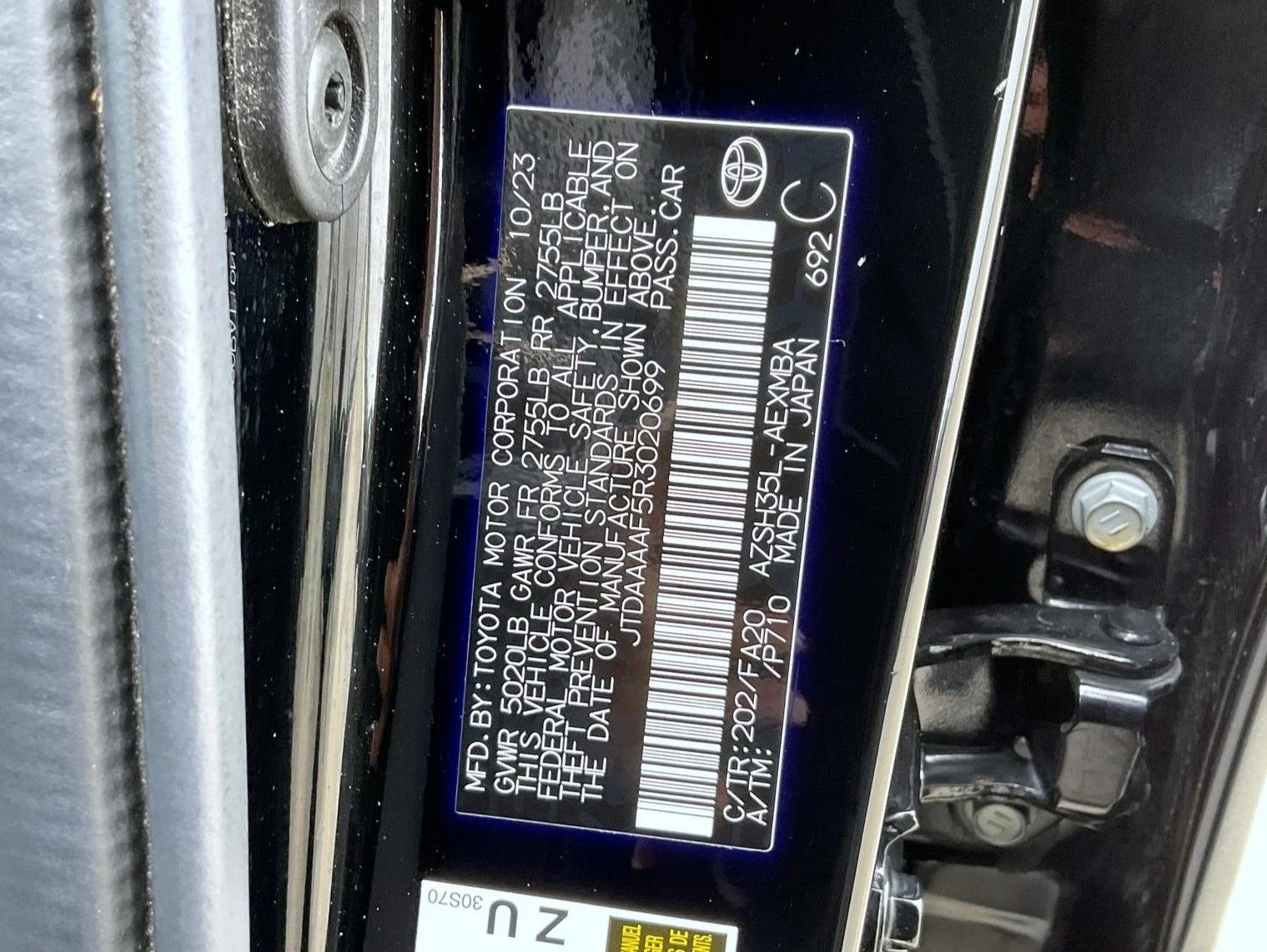 Used 2024 Black Toyota XLE image 26