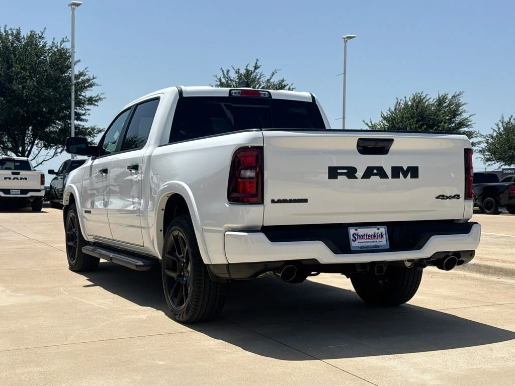 New 2026 Bright White Clear-Coat Exterior Paint RAM Laramie image 7