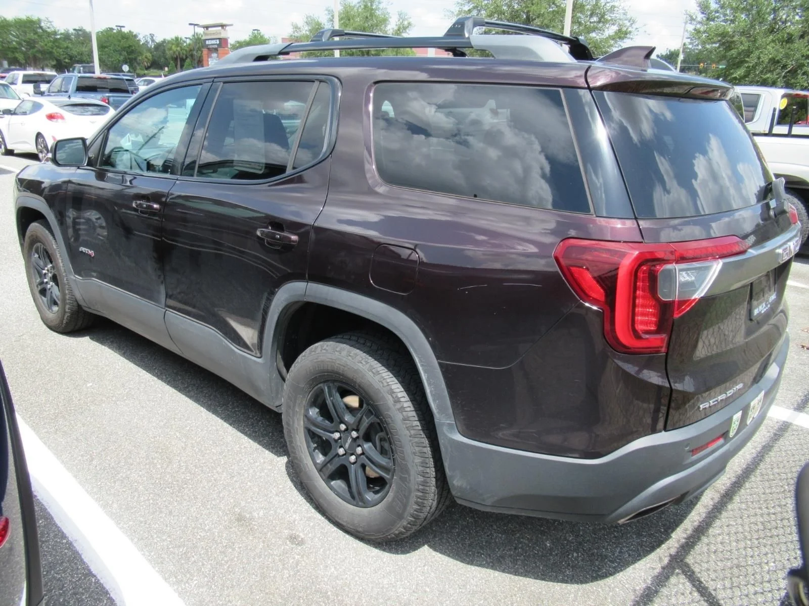 Used 2021 Red GMC AT4 image 4