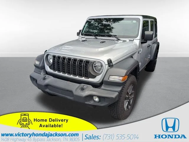 Used 2024 Silver Zynith Clearcoat Jeep Sport S image 1
