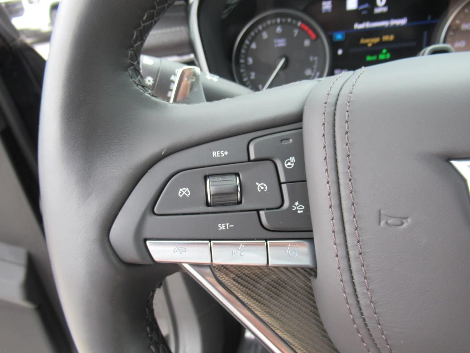 Certified Used 2025 Stellar Black Metallic Cadillac Sport image 25