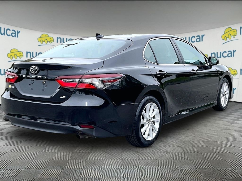 Used 2022 Black Toyota LE image 6