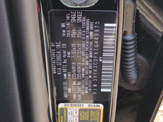 New 2026 Ebony Black Kia EX image 29