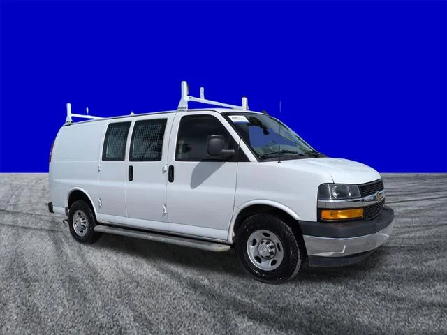 Certified Used 2021 Summit White Chevrolet Work Van image 2