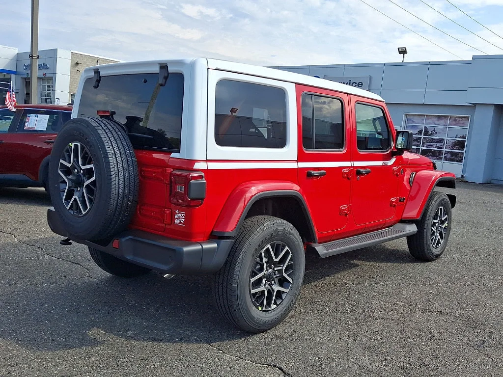 New 2027 Firecracker Red Clearcoat Jeep Sahara image 8