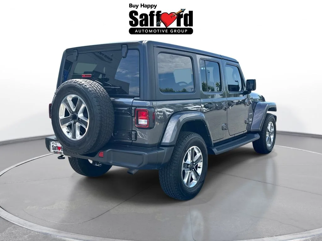 Used 2022 Gray Jeep Unlimited Sahara image 8