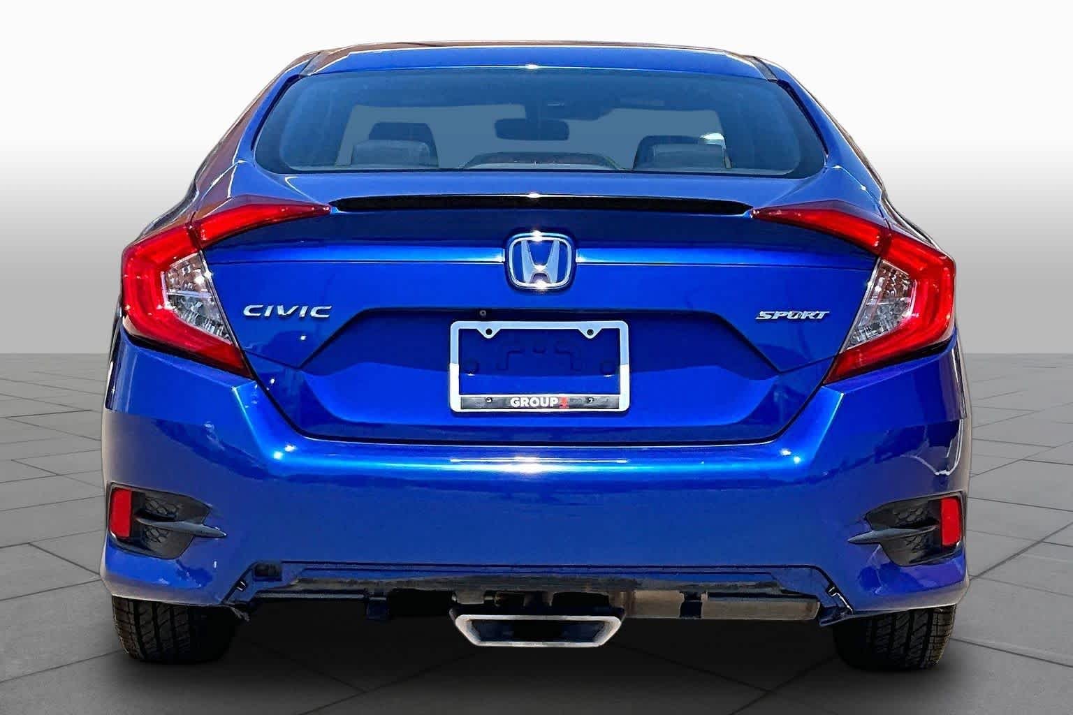 Used 2020 Aegean Blue Metallic Honda Sport image 5