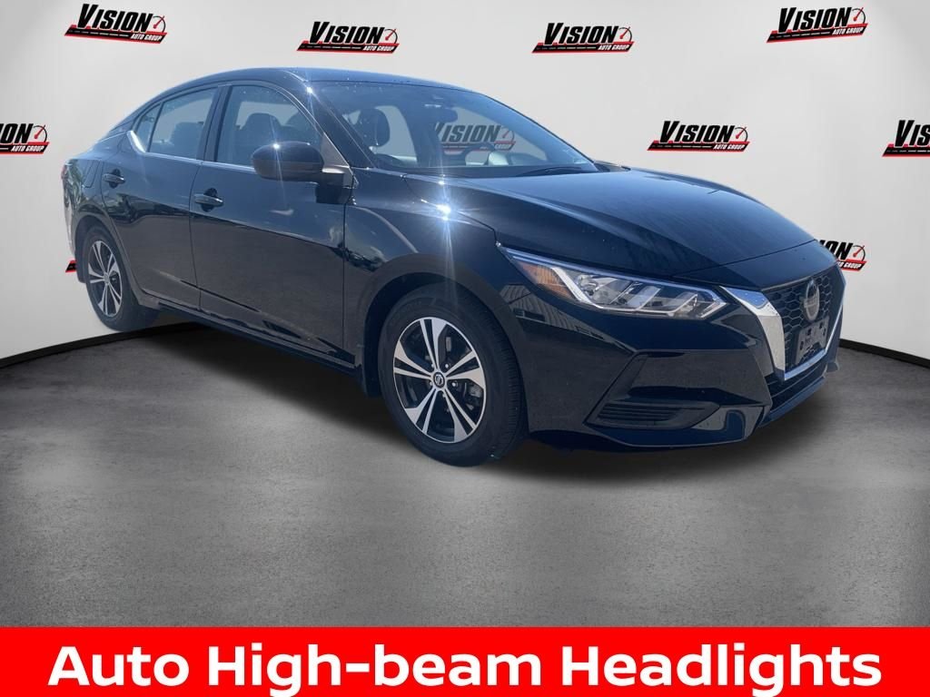 Certified Used 2023 Black Nissan SV image 8