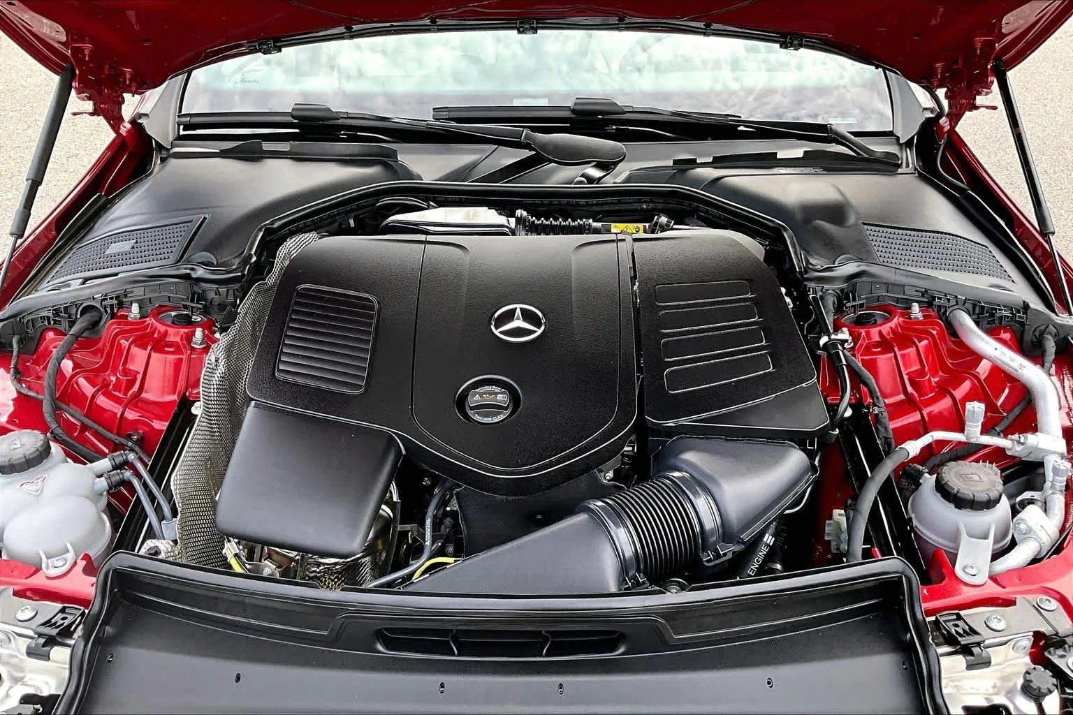 Certified Used 2026 MANUFAKTUR Patagonia Red Metallic Mercedes-Benz C 300 image 29
