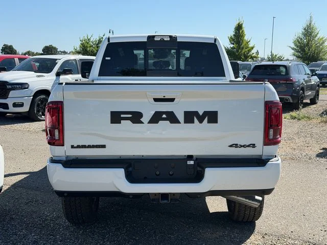 New 2026 Bright White Clear-Coat Exterior Paint RAM Laramie image 11
