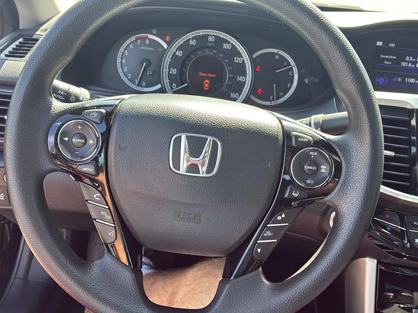 Used 2017 Crystal Black Pearl Honda EX image 10