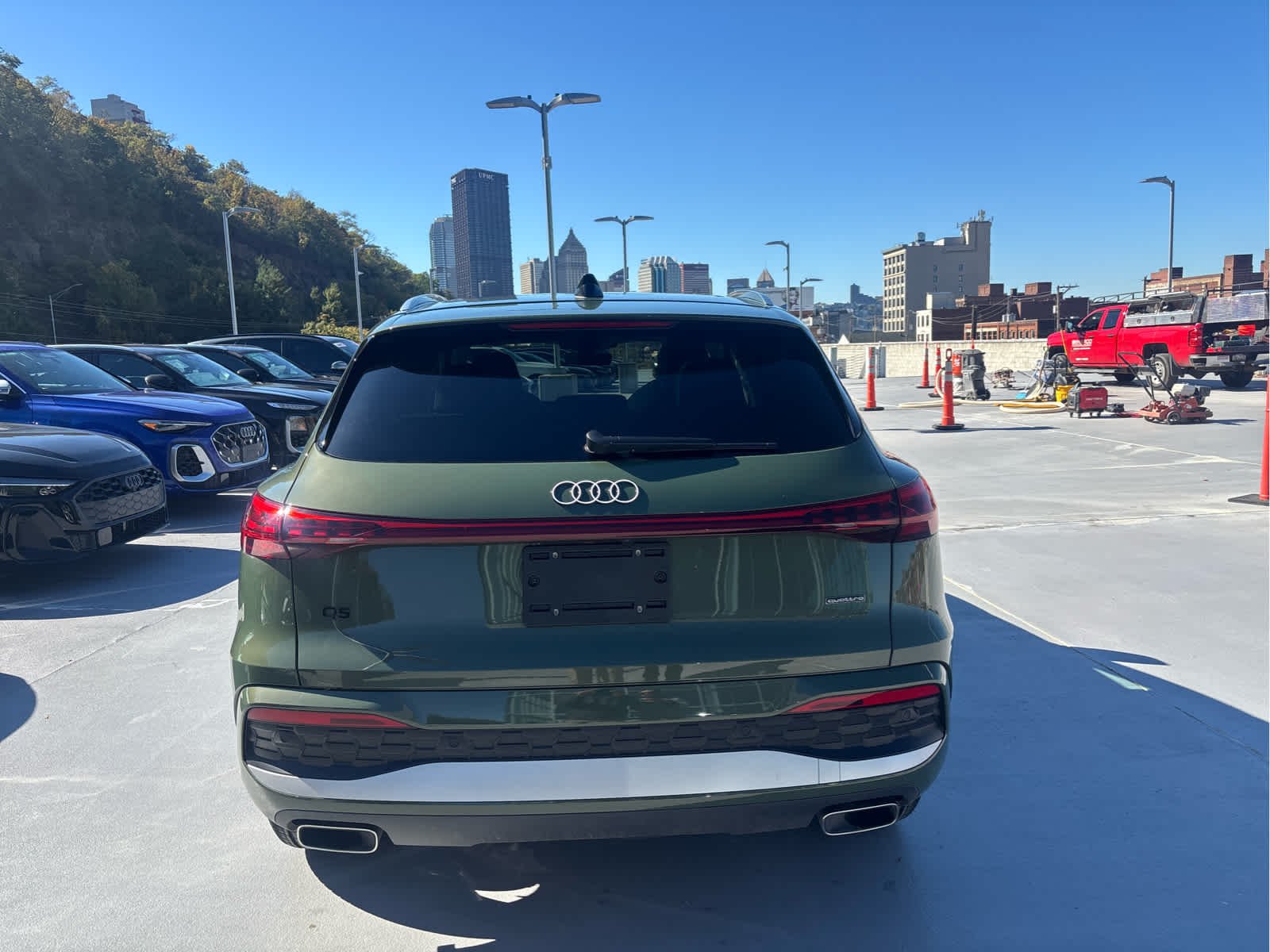 Certified Used 2025 District Green Metallic Audi Premium Plus image 6