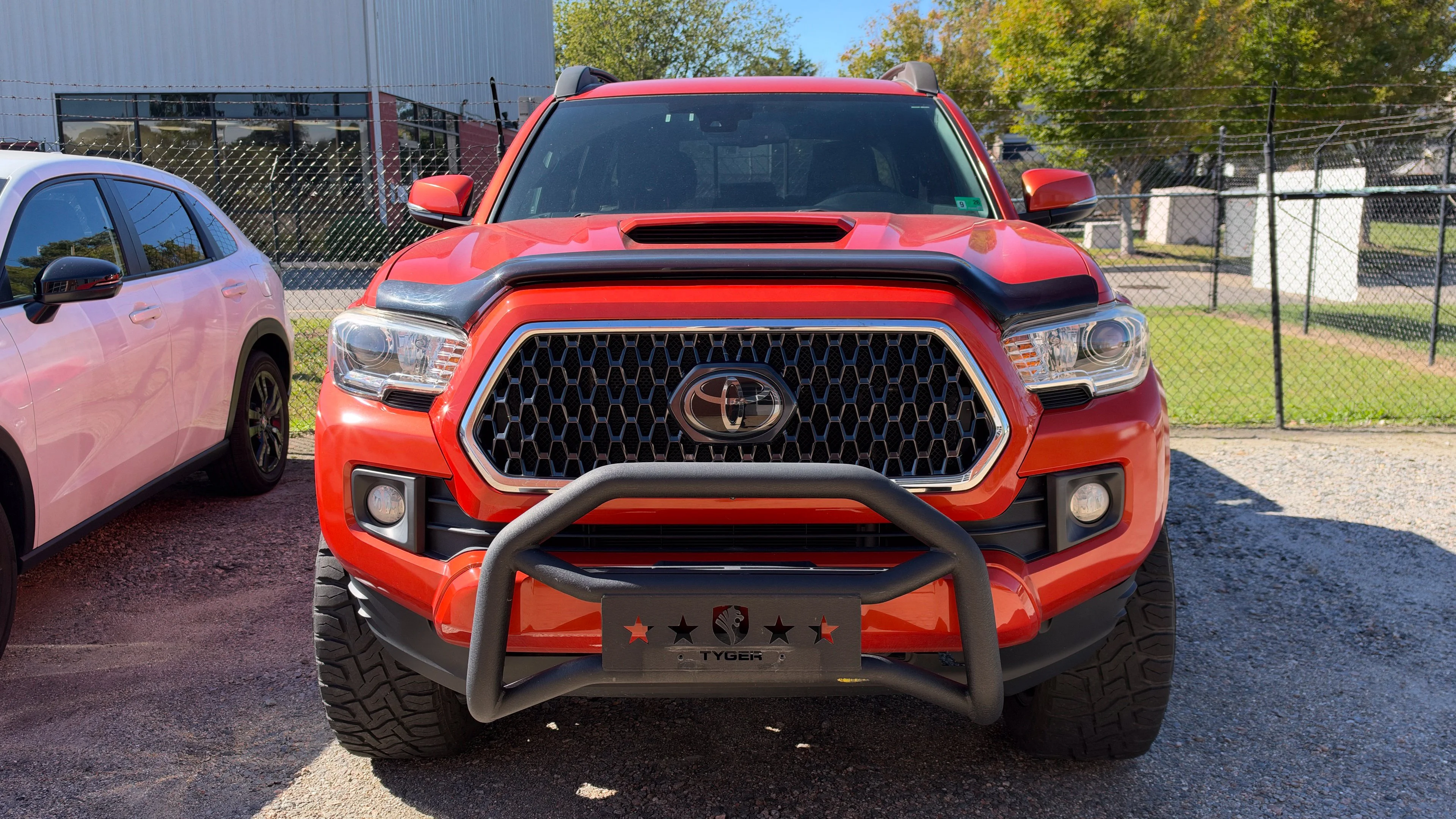 Used 2018 Inferno Red Toyota TRD Sport image 12