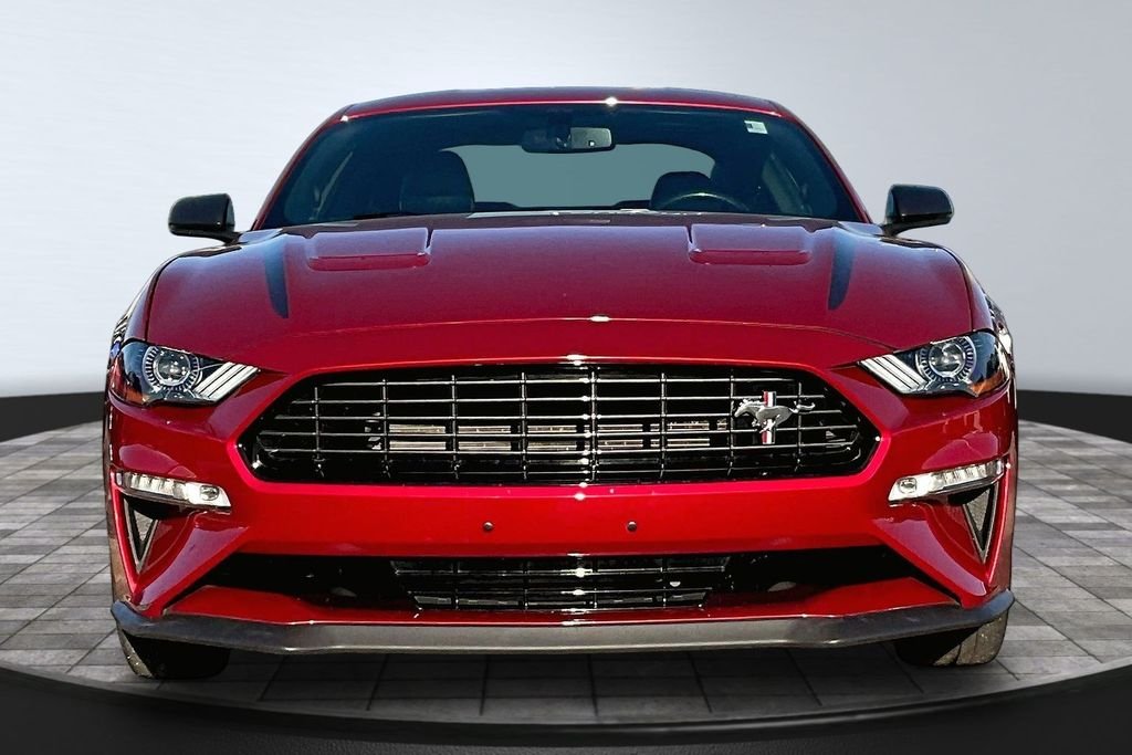 Used 2020 Ford Mustang EcoBoost Premium with VIN 1FA6P8TD6L5163283 for sale in Rochester, Minnesota