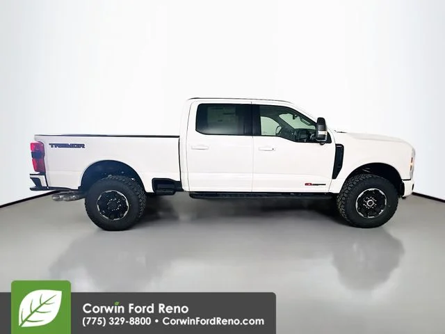 New 2026 Star White Metallic Tri-Coat Ford Lariat image 8