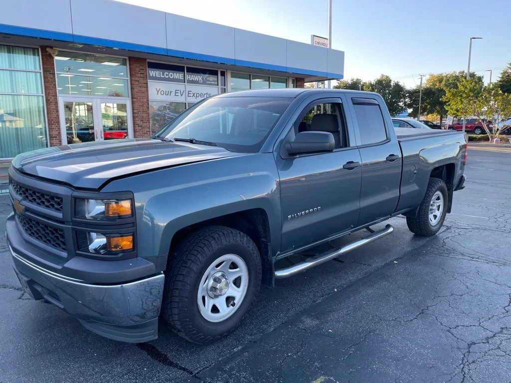 Used 2014 Gray Chevrolet Work Truck image 1