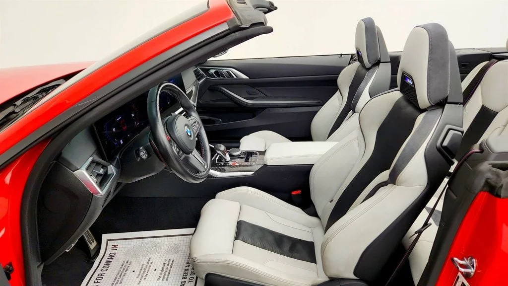 Used 2024 Toronto Red Metallic BMW Competition xDrive Convertible w/ Executive & Parking Assist Pkg image 21