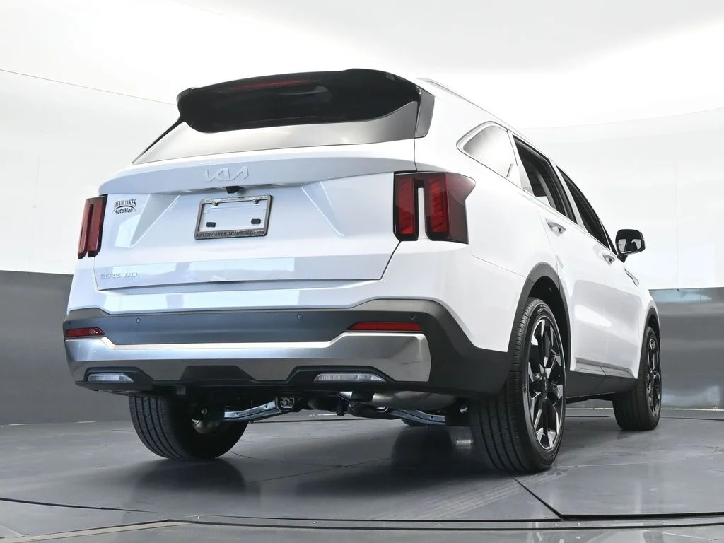 Used 2025 Glacial White Pearl Kia EX image 61