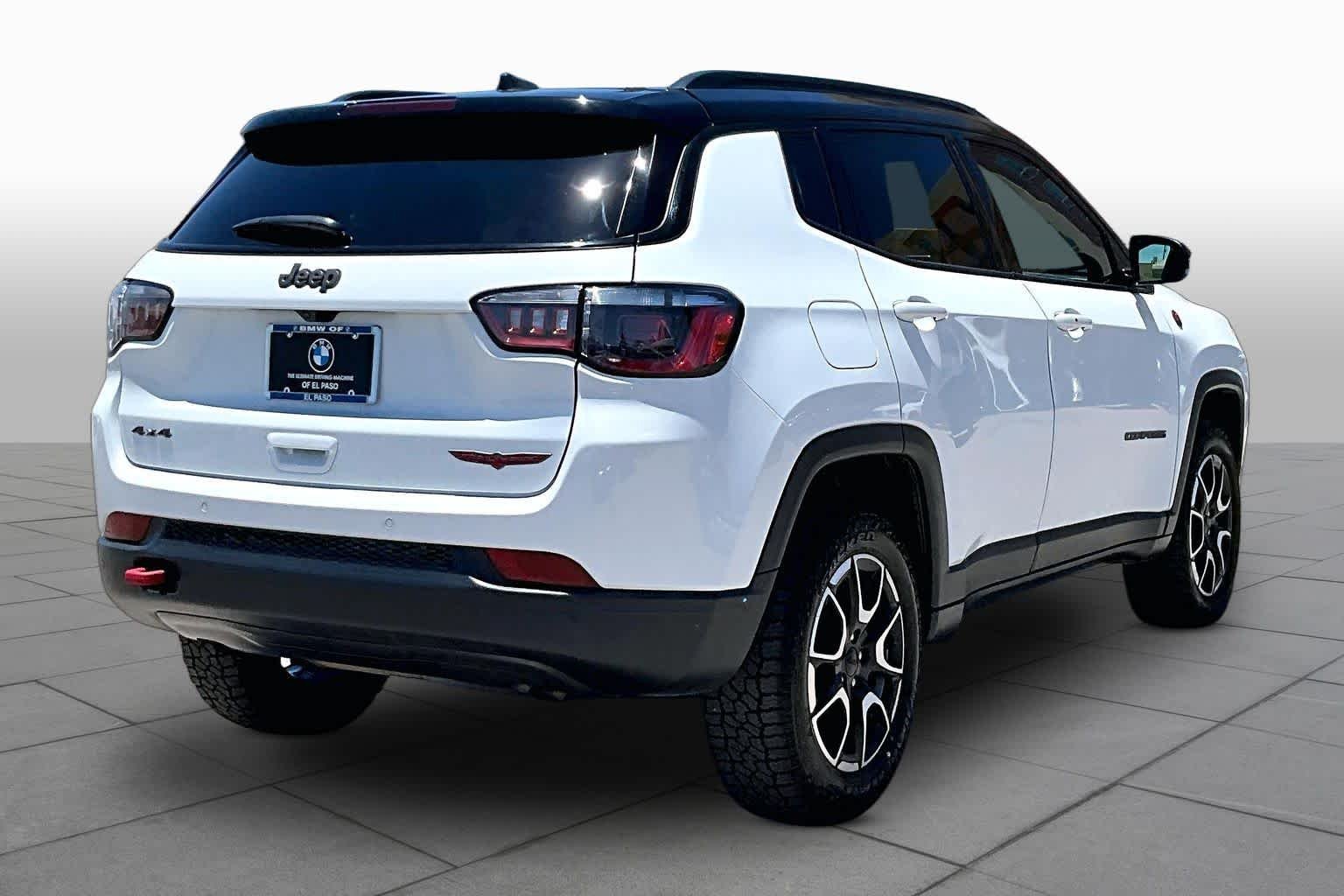 Used 2024 Bright White Clearcoat Jeep Trailhawk image 12