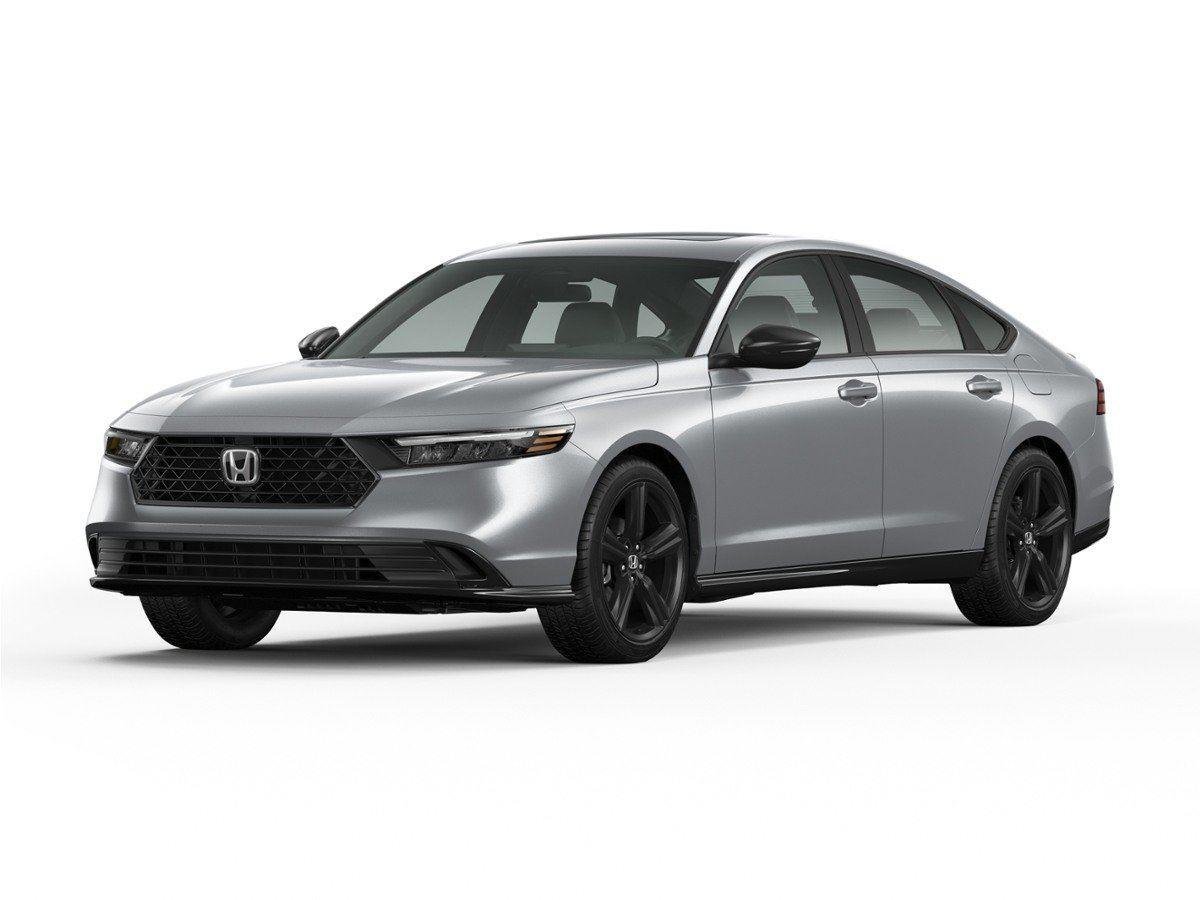 New 2026 Crystal Black Pearl Honda Sport-L Hybrid image 1
