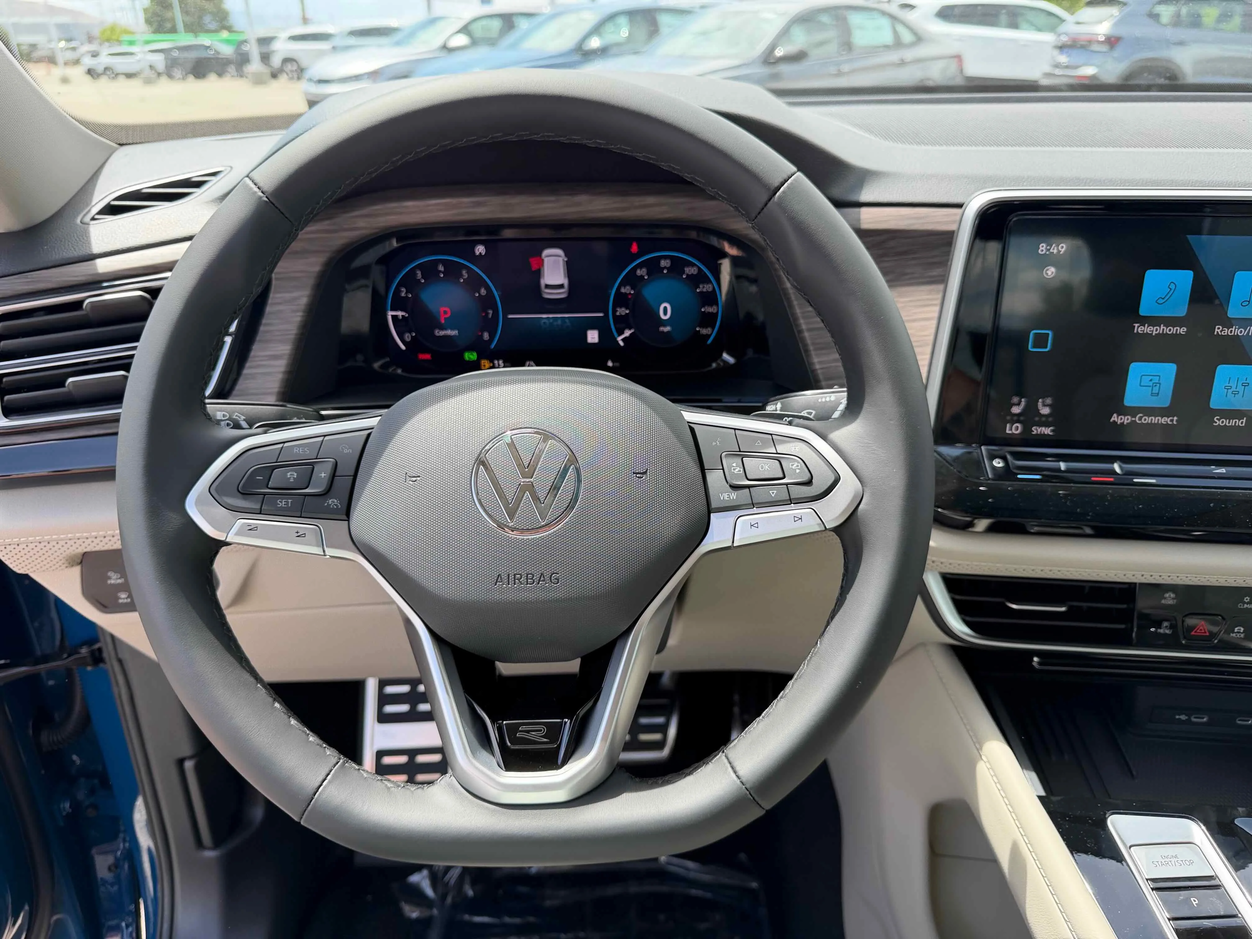 New 2026 Blue Volkswagen 2.0T SEL Premium R-Line image 16