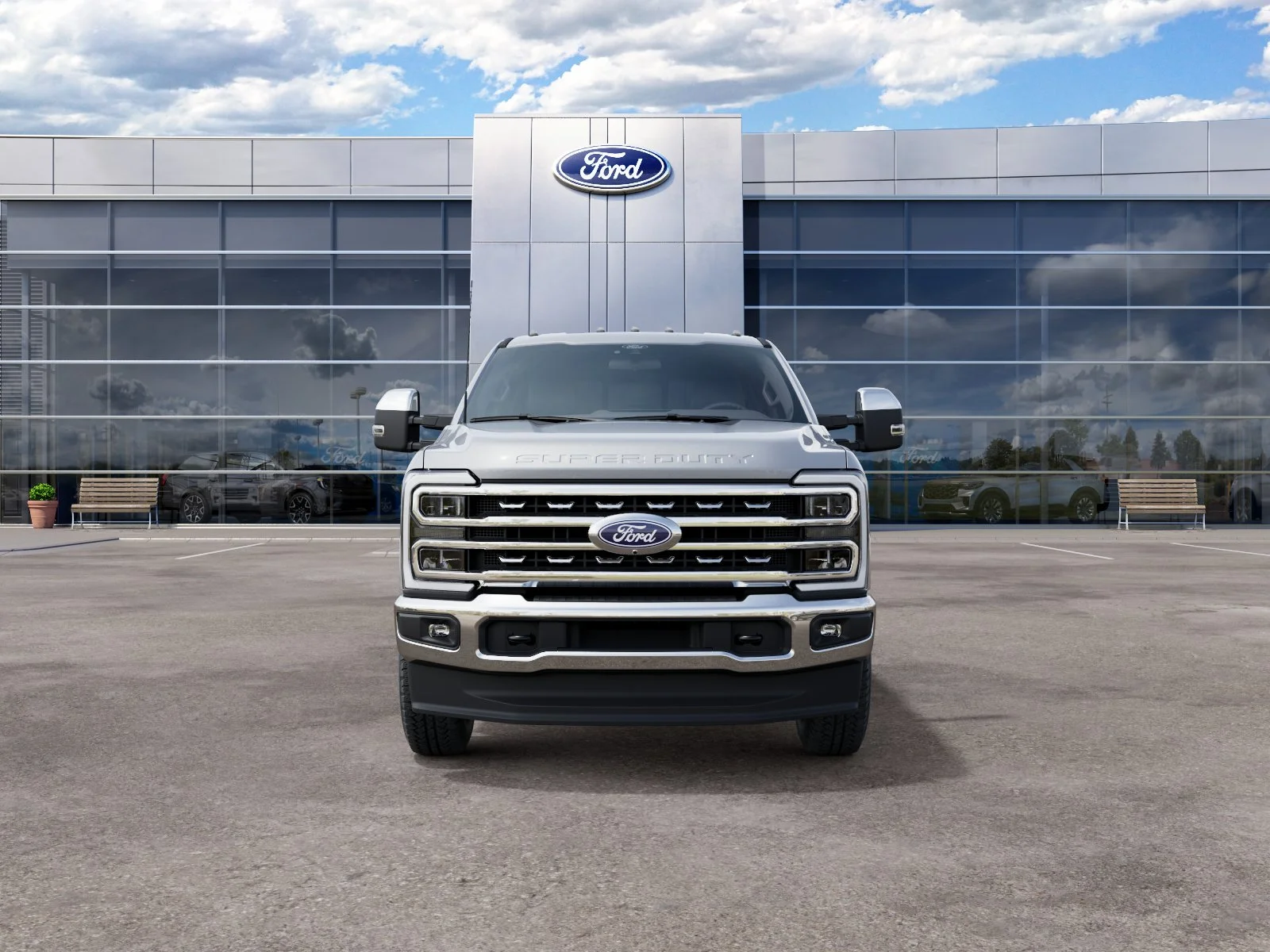 New 2027 Iconic Silver Metallic Ford F-250® Lariat® image 3