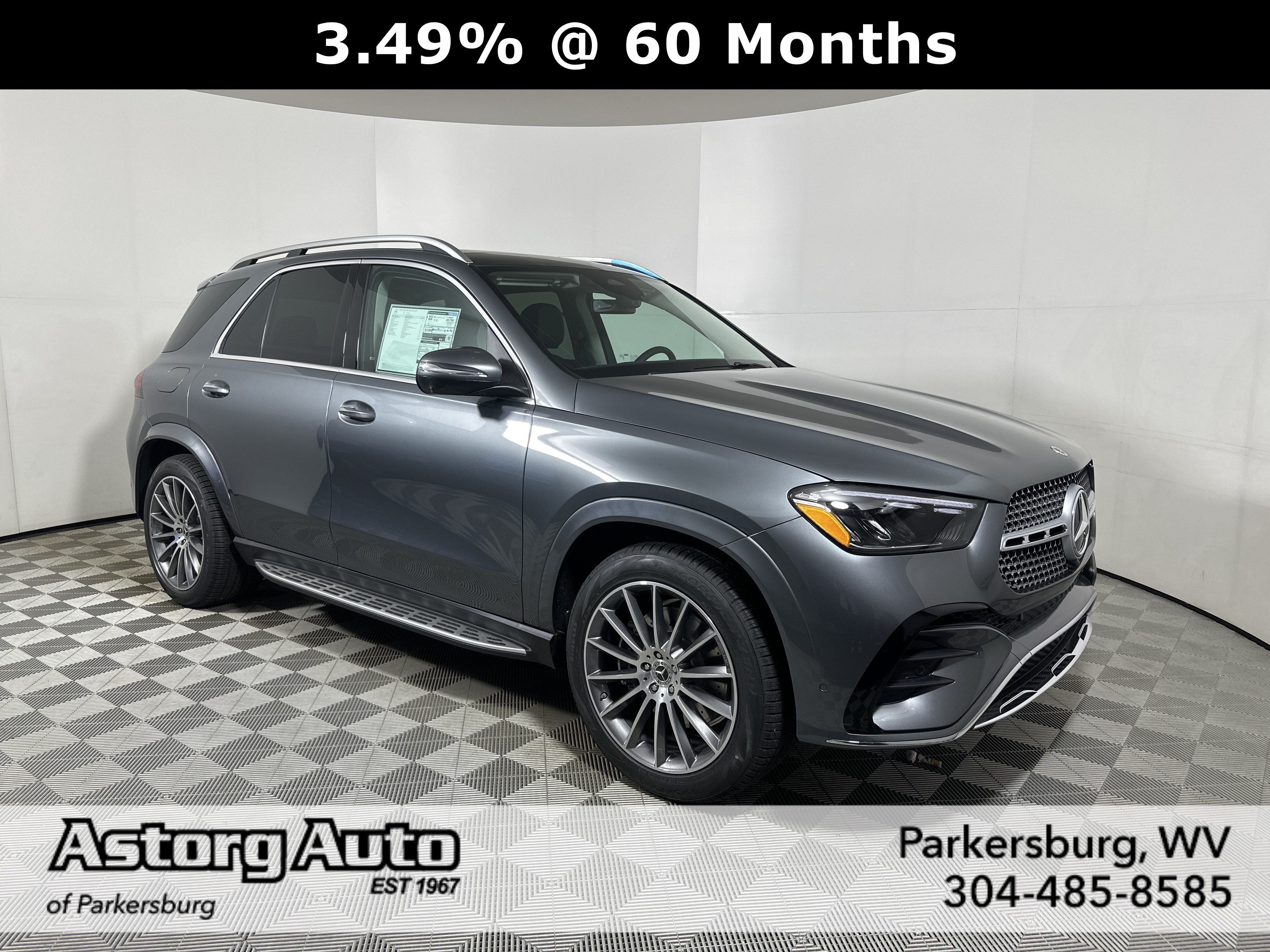 New 2026 Selenite Grey Metallic Mercedes-Benz GLE 350 image 1