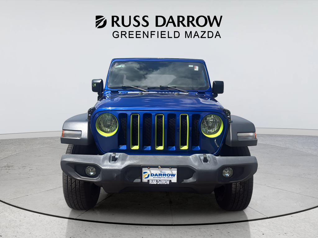 Used 2019 Blue Jeep Unlimited Sport S image 8