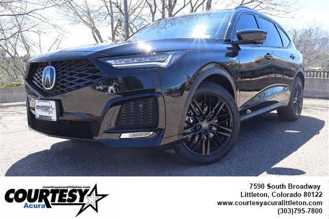 New 2026 Majestic Black Pearl Acura w/A-Spec Advance Package image 1