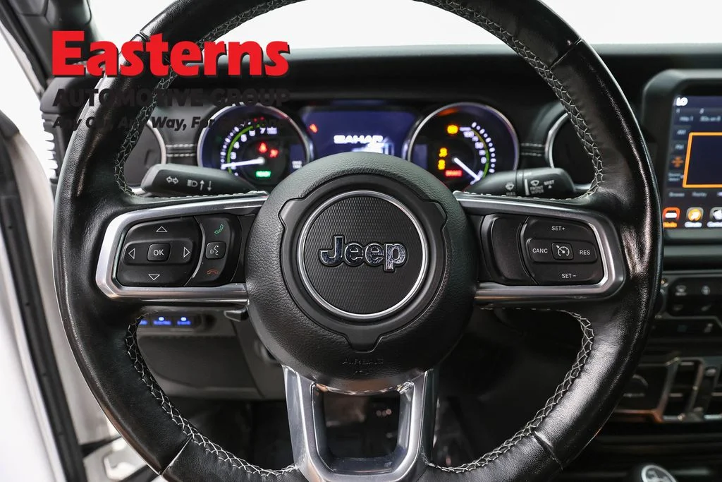 Used 2022 White Jeep Unlimited Sahara 4xe image 10