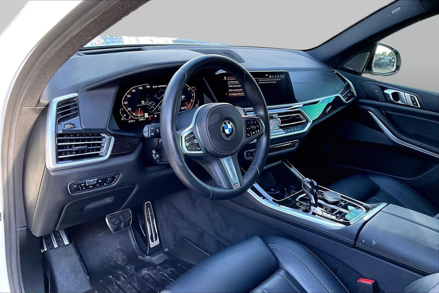 Used 2020 Mineral White Metallic BMW M50i image 18