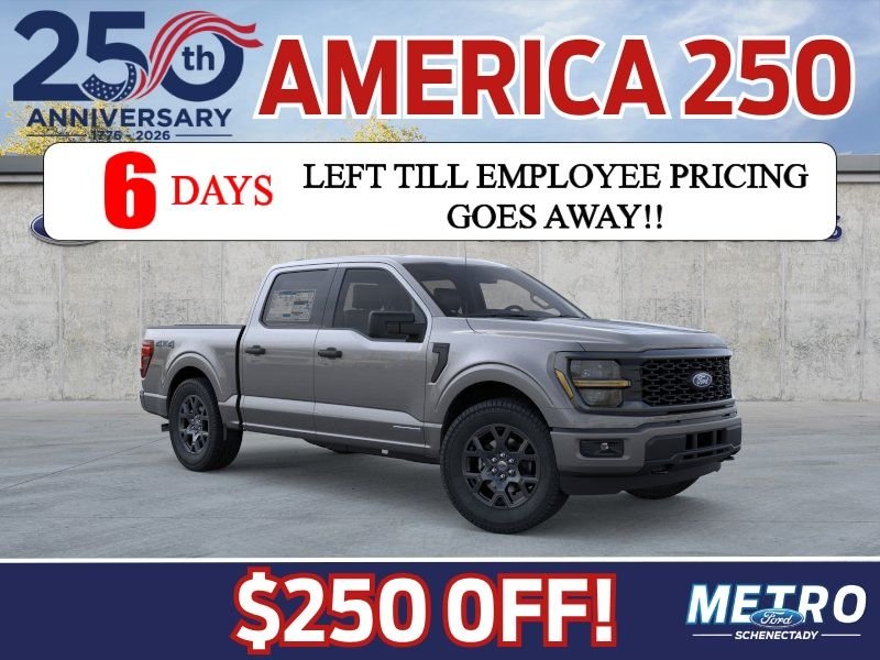 New 2026 Carbonized Gray Metallic Ford STX image 1