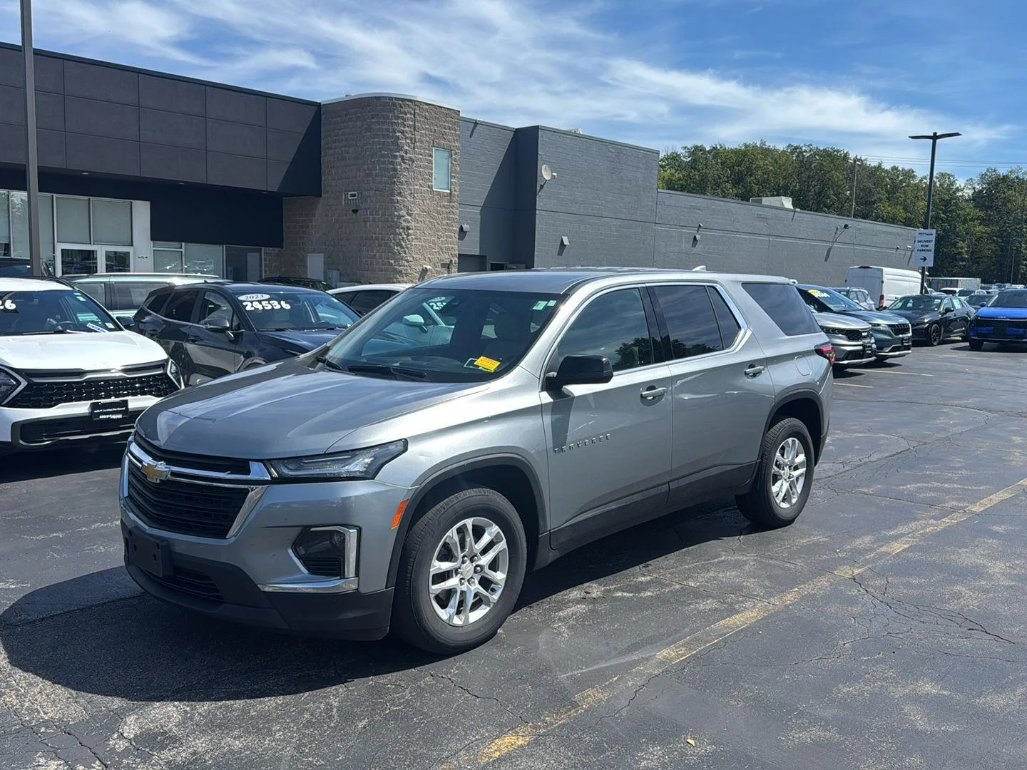 Used 2023 Sterling Gray Metallic Chevrolet LS image 5