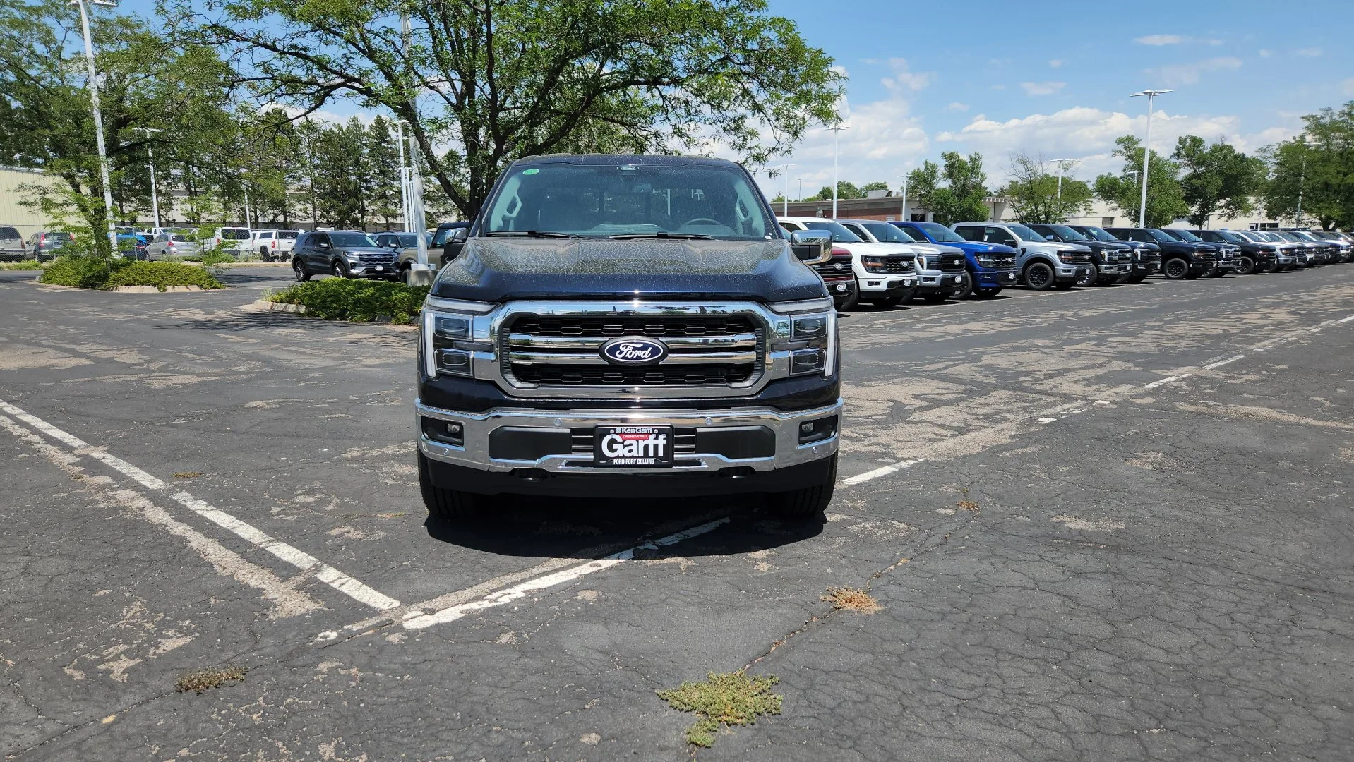 New 2026 Antimatter Blue Metallic Ford LARIAT image 9