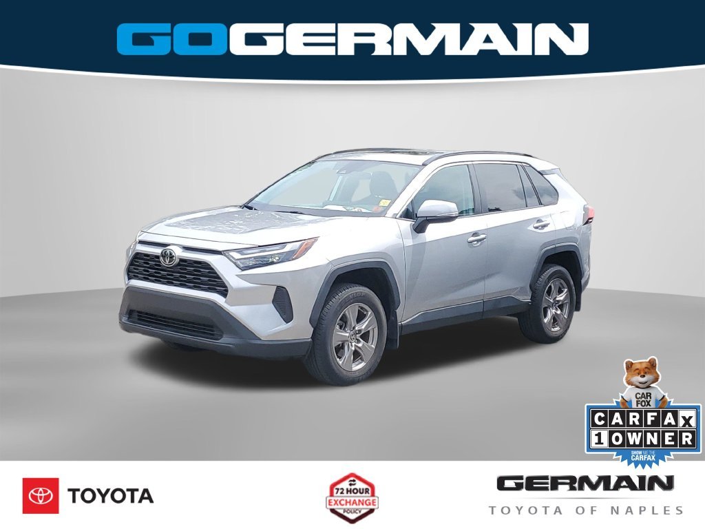 Certified Used 2024 Silver Toyota XLE image 1
