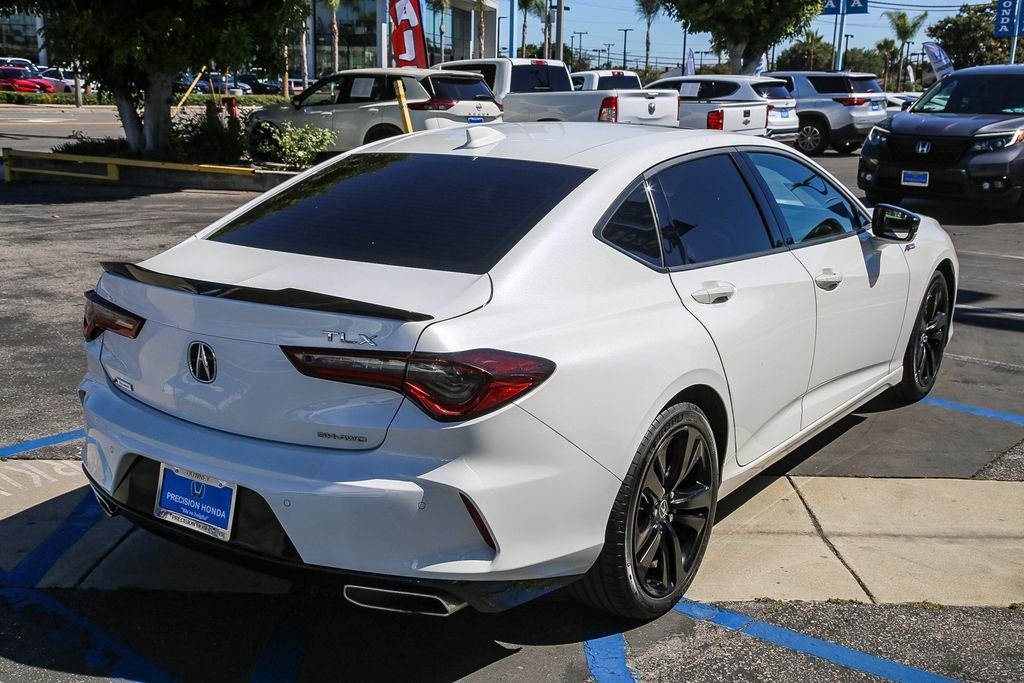 Used 2023 Platinum White Pearl Acura A-Spec Package image 6