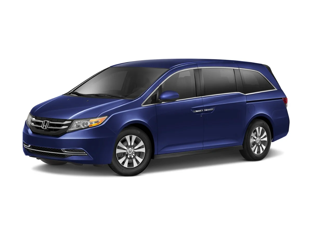 Used 2014 Blue Honda EX image 1