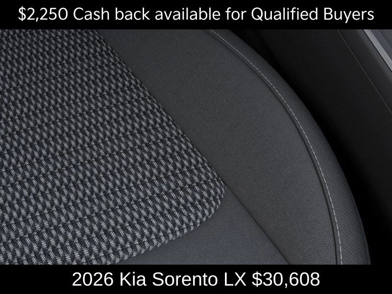 New 2026 Ebony Black Kia LX image 24
