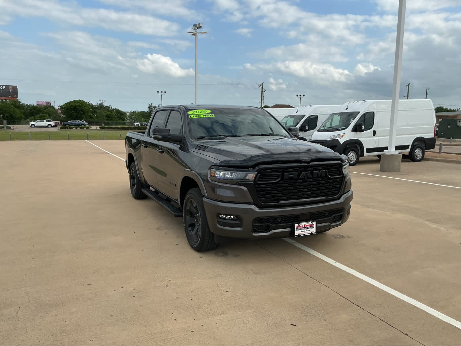 Used 2026 Granite Crystal Metallic Clearcoat Ram Lone Star image 3