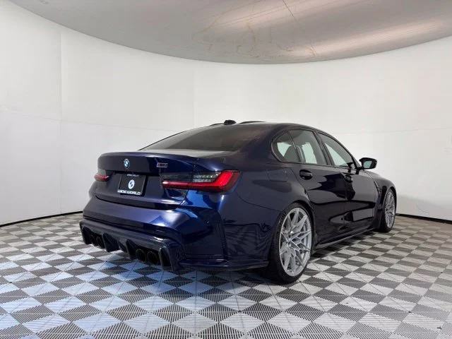 Used 2024 Tanzanite Blue II Metallic BMW Competition image 7