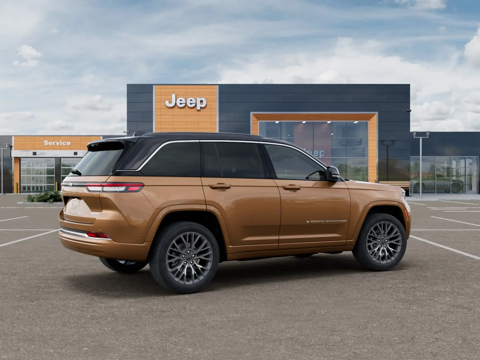 New 2027 Copper Shino Metallic Clearcoat Jeep Summit image 4