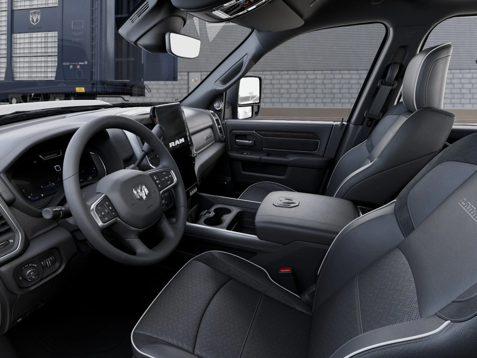New 2026 Bright White Clearcoat Ram Laramie image 22