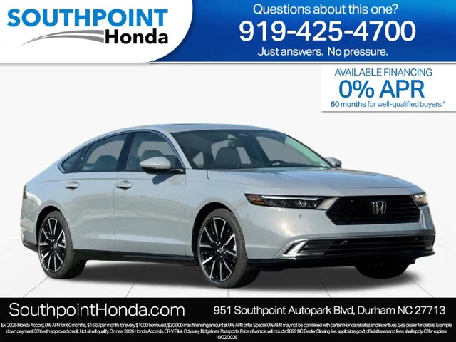 2026 Honda Accord Touring