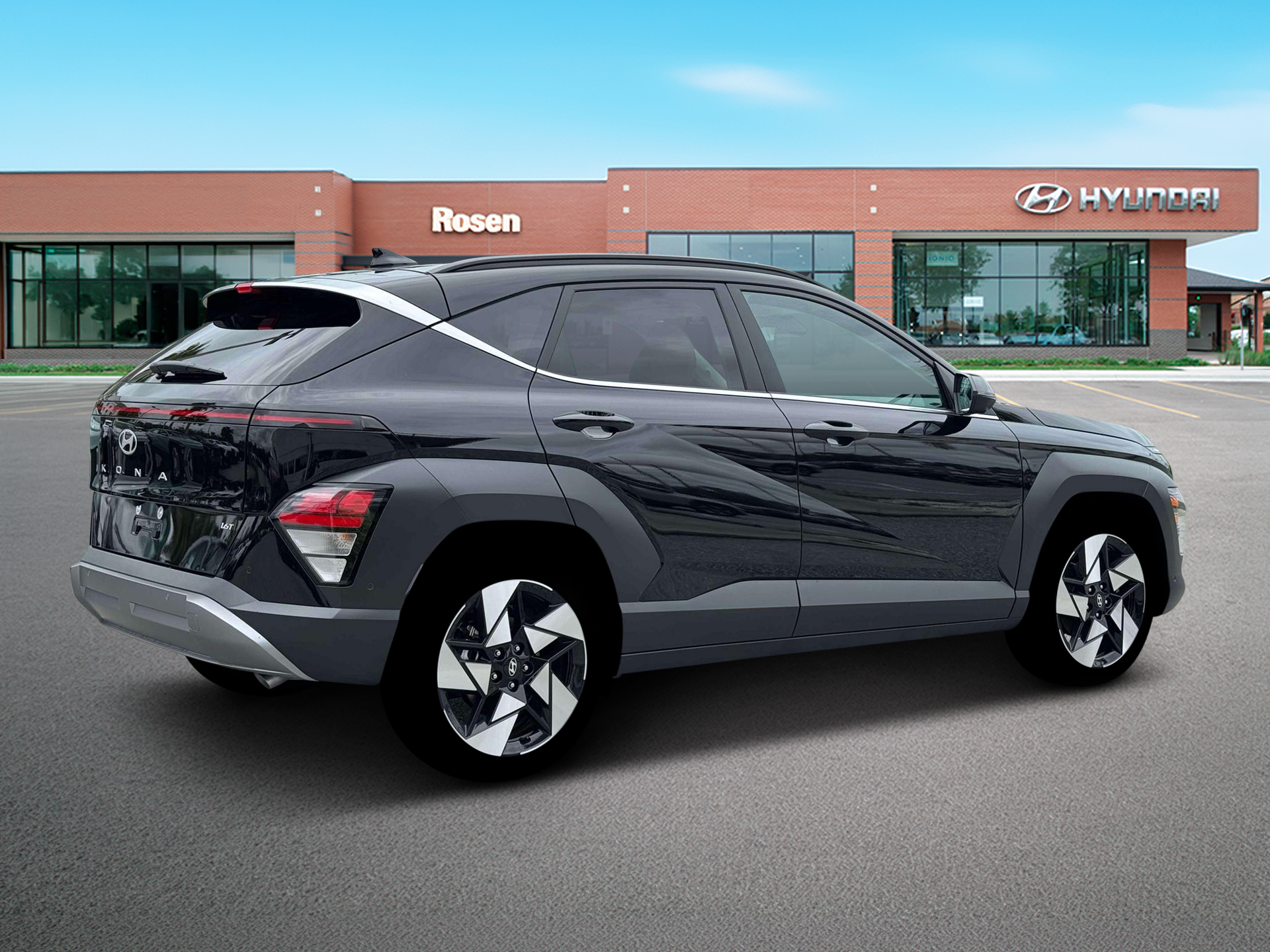New 2026 Black Hyundai Limited FWD image 8